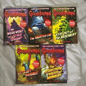 RL Stine Goosebumps Books Collection